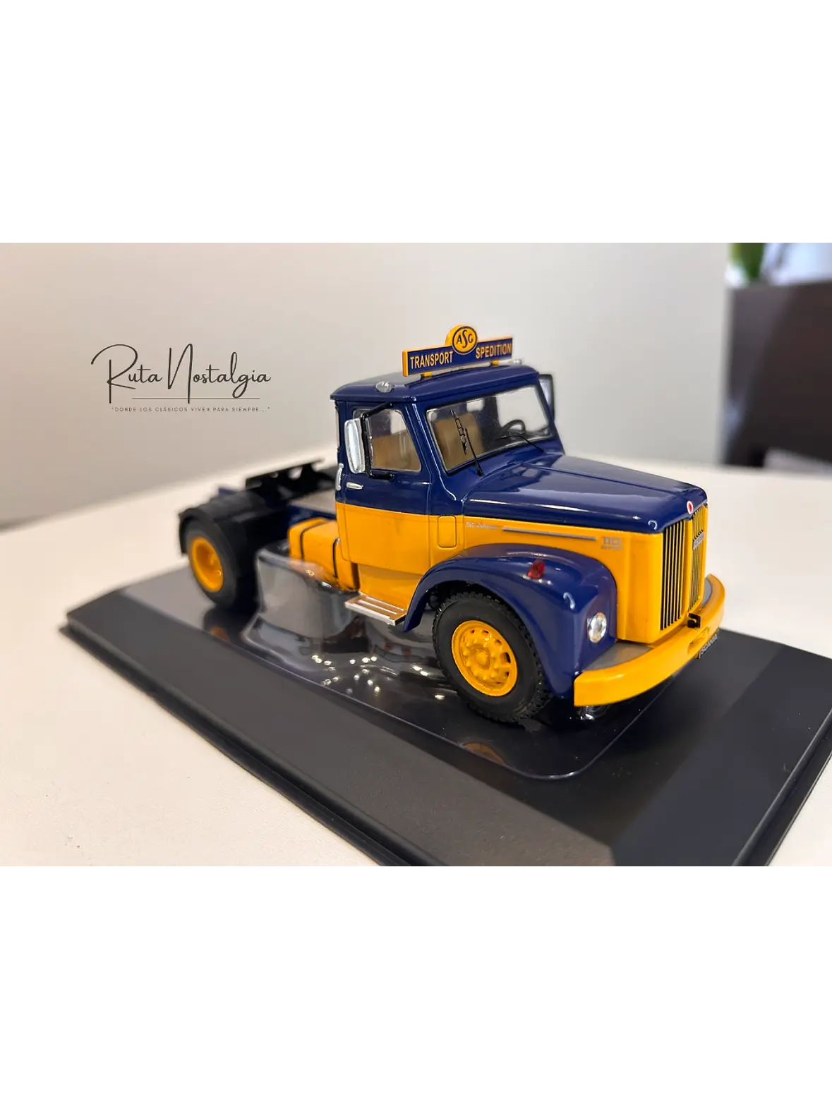 Camión modelo Scania 110 Super ASG 1953 – Ixo Models 1:43 (Coleccionable diecast) 9