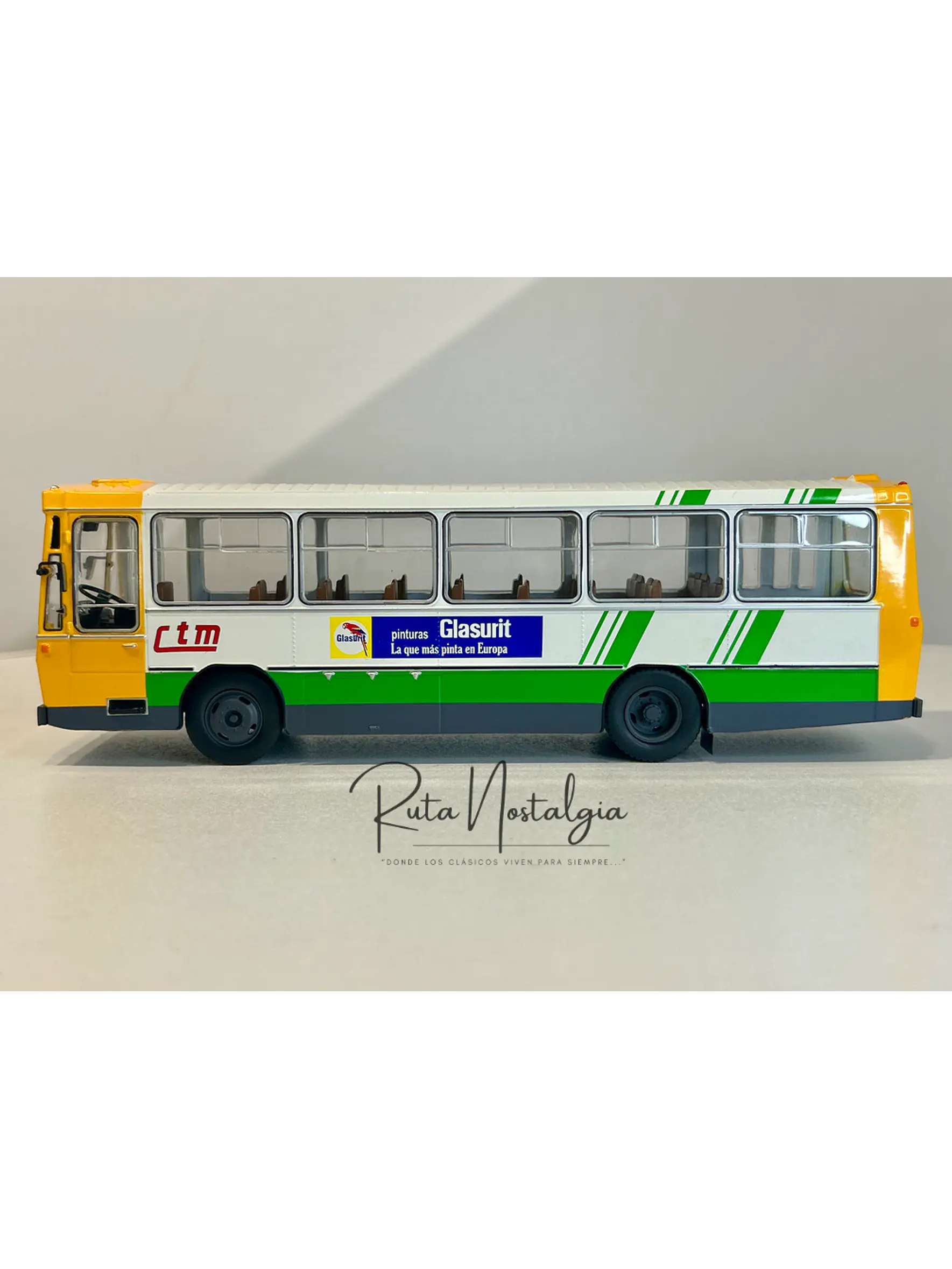 Pegaso 5062A – Autobús Urbano 1976 | Salvat 1:43 – Colección Pegaso España 8