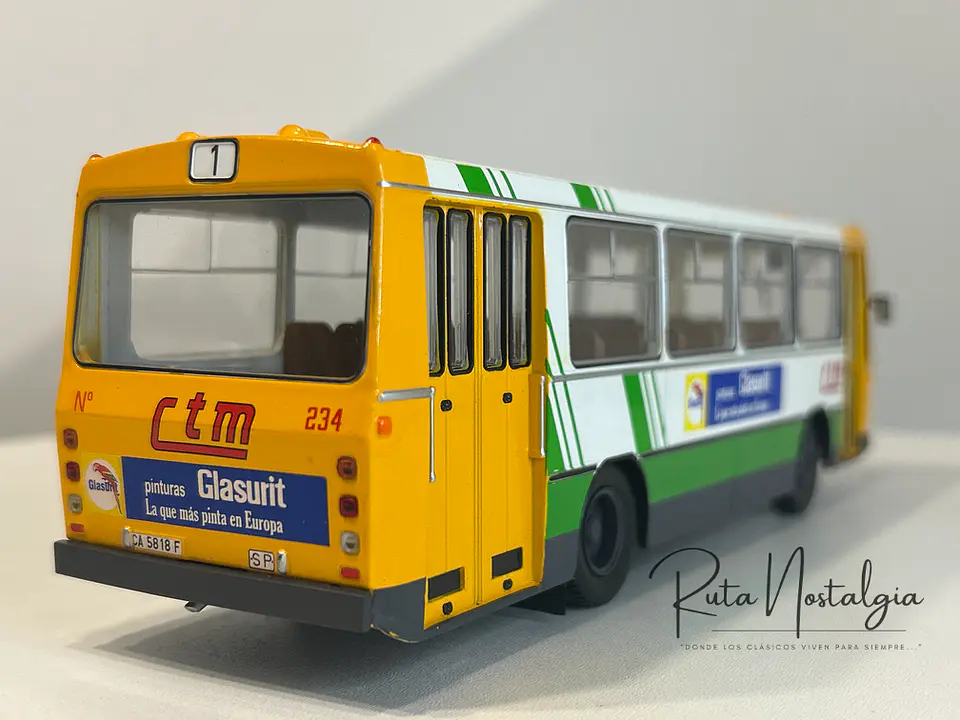 Bus Pegaso 5062A 1976 | Salvat 1:43 Coleccionable 6