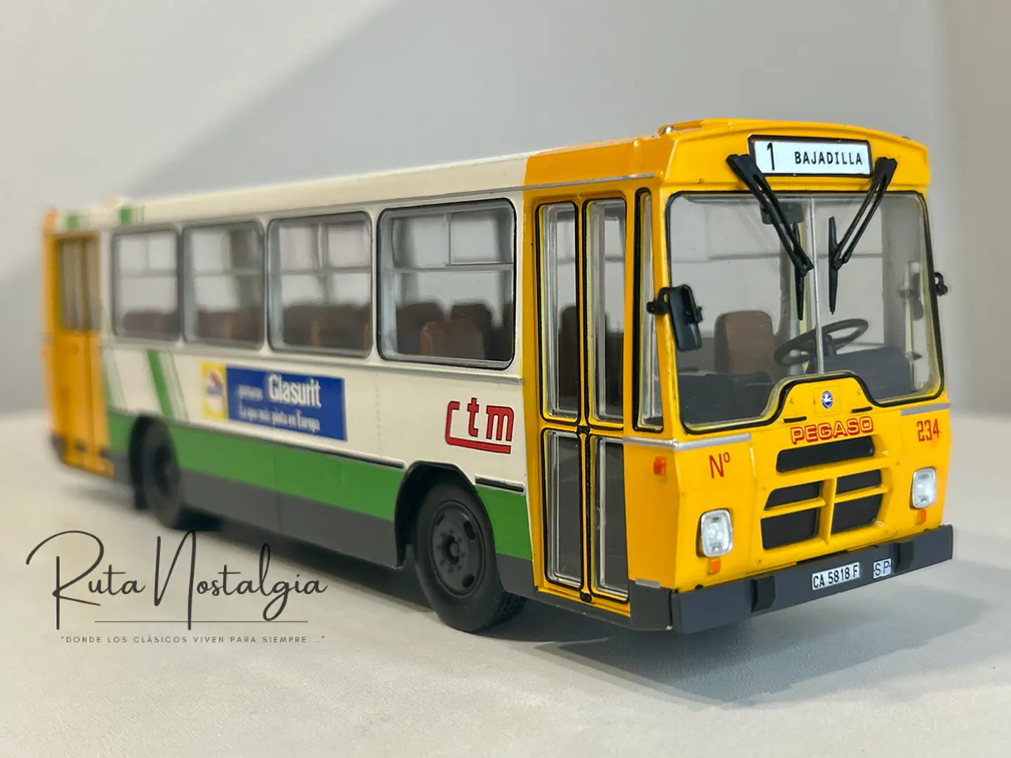 Bus Pegaso 5062A 1976 | Salvat 1:43 Coleccionable 4