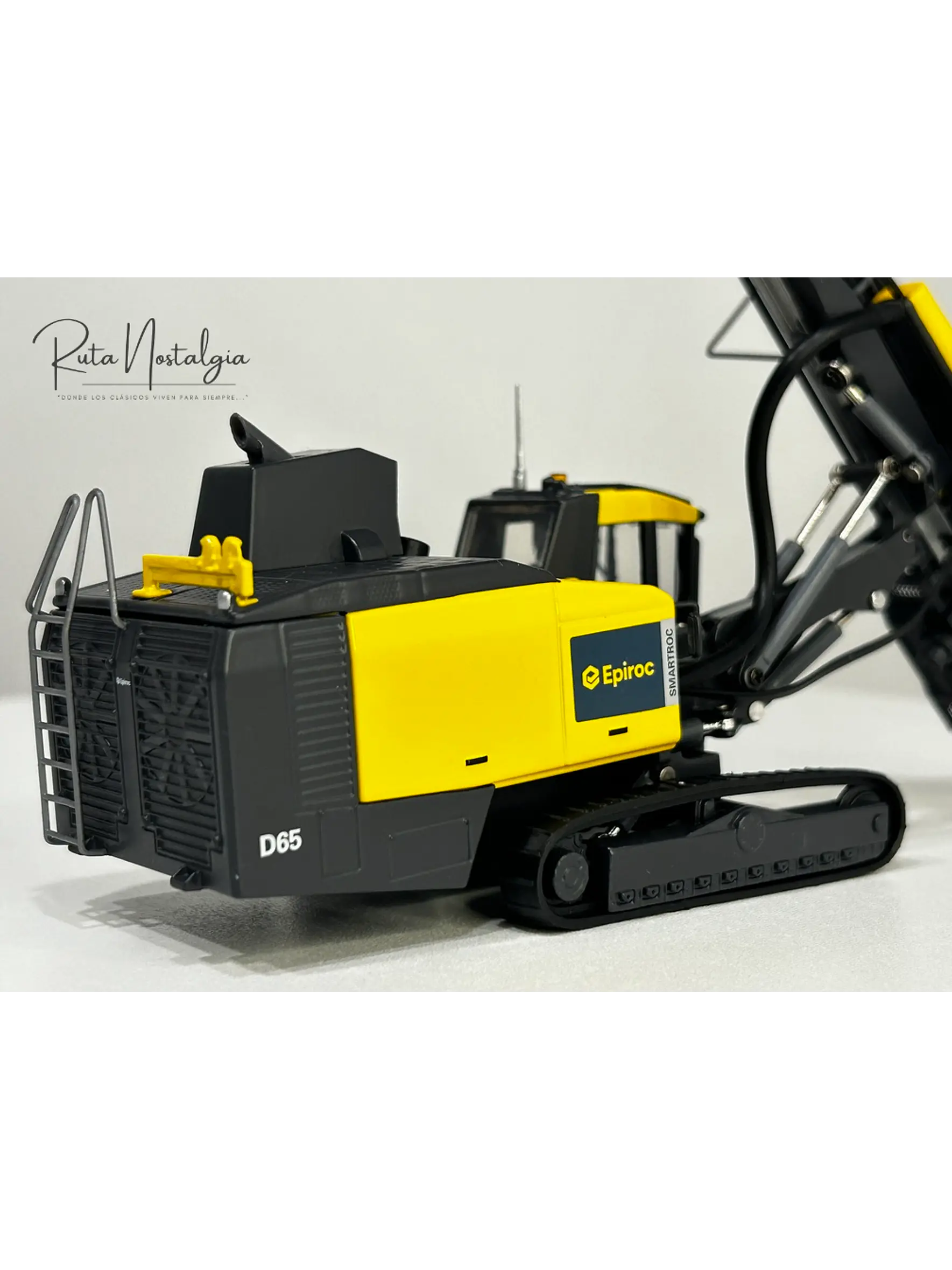 Perforadora Superficie | Epiroc SmartROC D65 - Escala 1:50 | Equipo de Perforación Coleccionable Metálico (Die-cast) 6