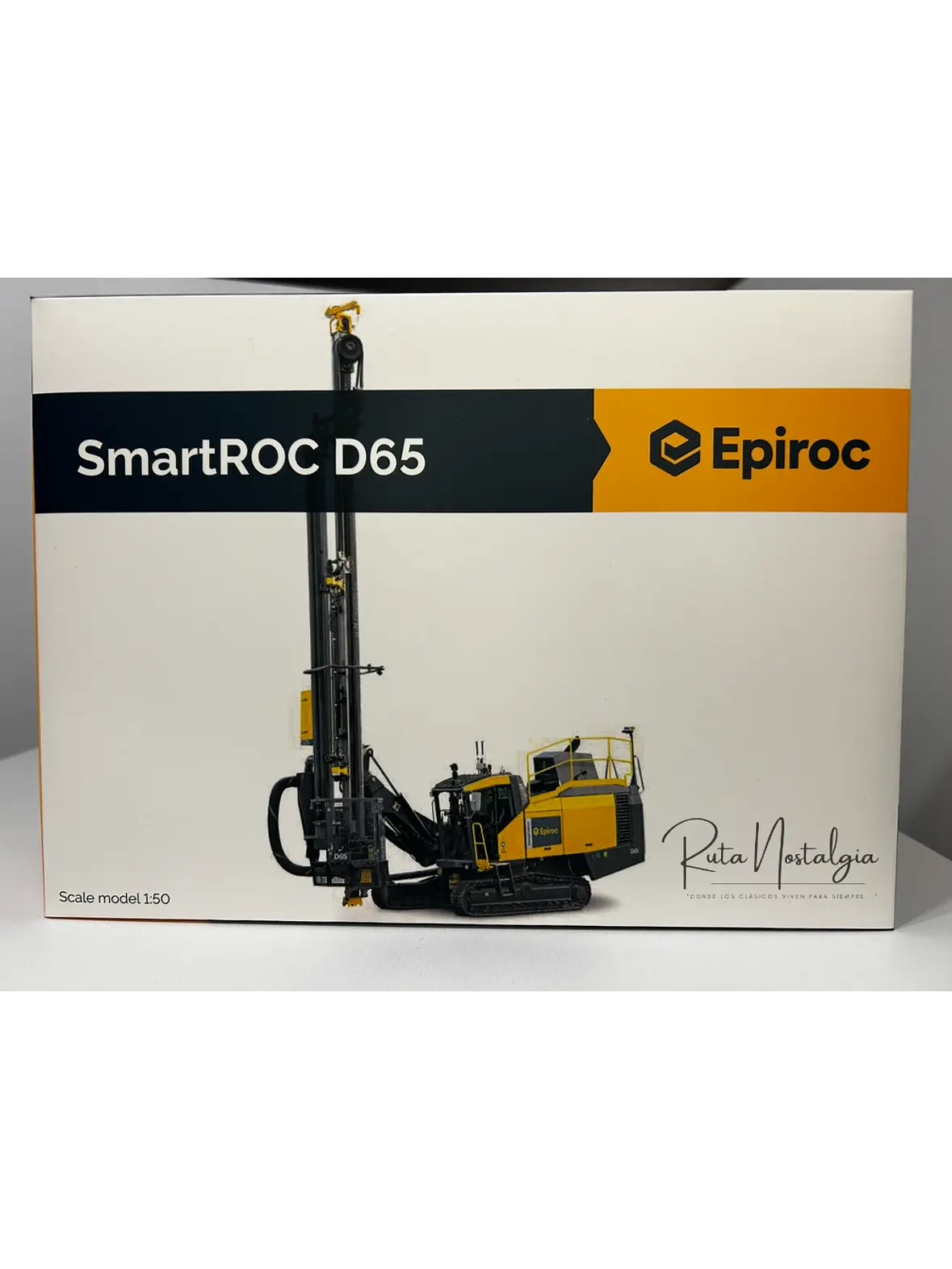 Perforadora Superficie | Epiroc SmartROC D65 - Escala 1:50 | Equipo de Perforación Coleccionable Metálico (Die-cast) 9