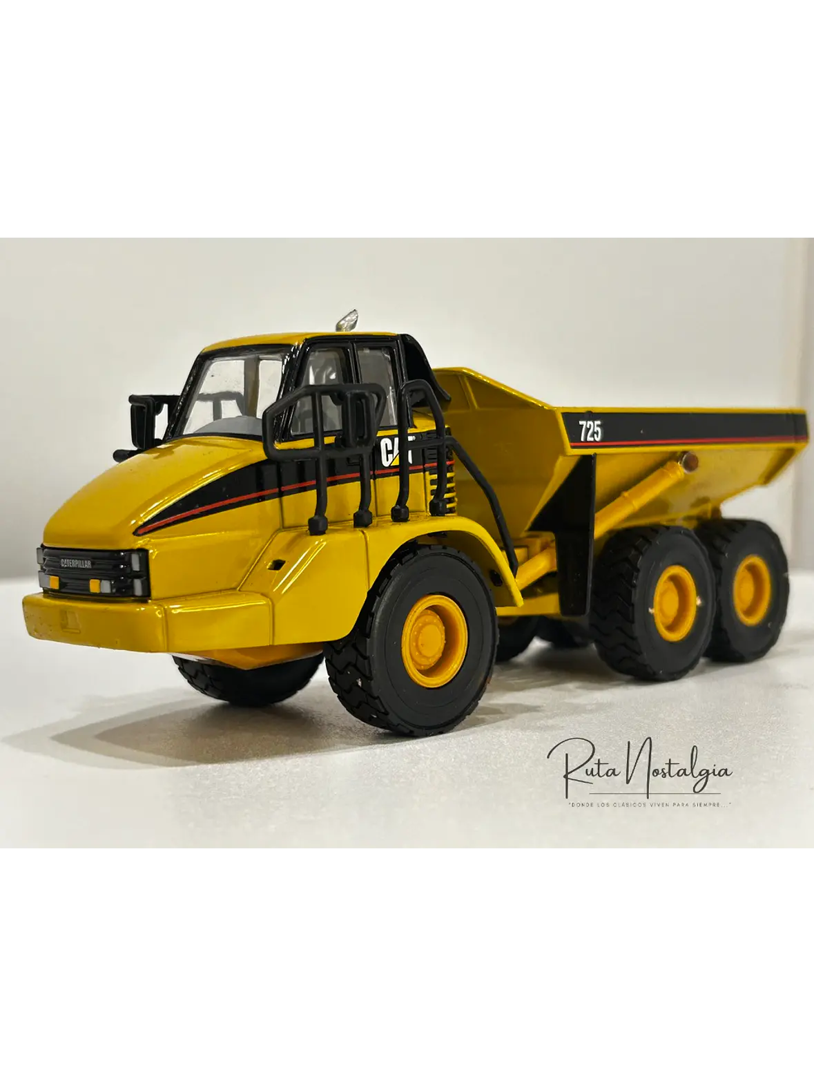 Camión Dumper Articulado CAT 725 – Norscot Escala 1:50 | Modelo a escala de maquinaria minera metálico 3