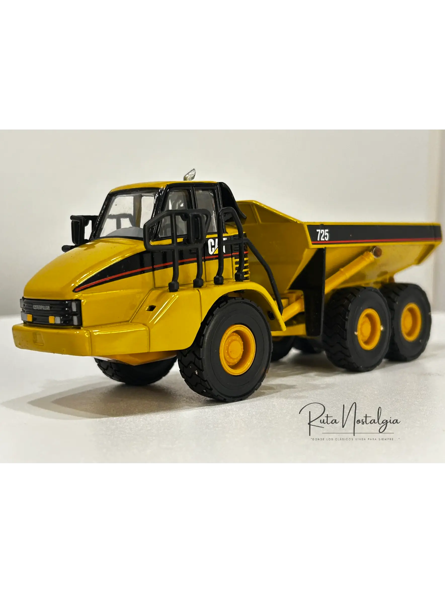 Camión Dumper Articulado CAT 725 – Norscot Escala 1:50 | Modelo a escala de maquinaria minera metálico 3