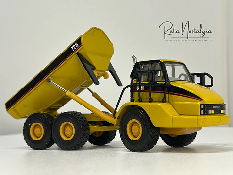 Camión Dumper Articulado CAT 725 – Norscot Escala 1:50 | Modelo a escala de maquinaria minera metálico