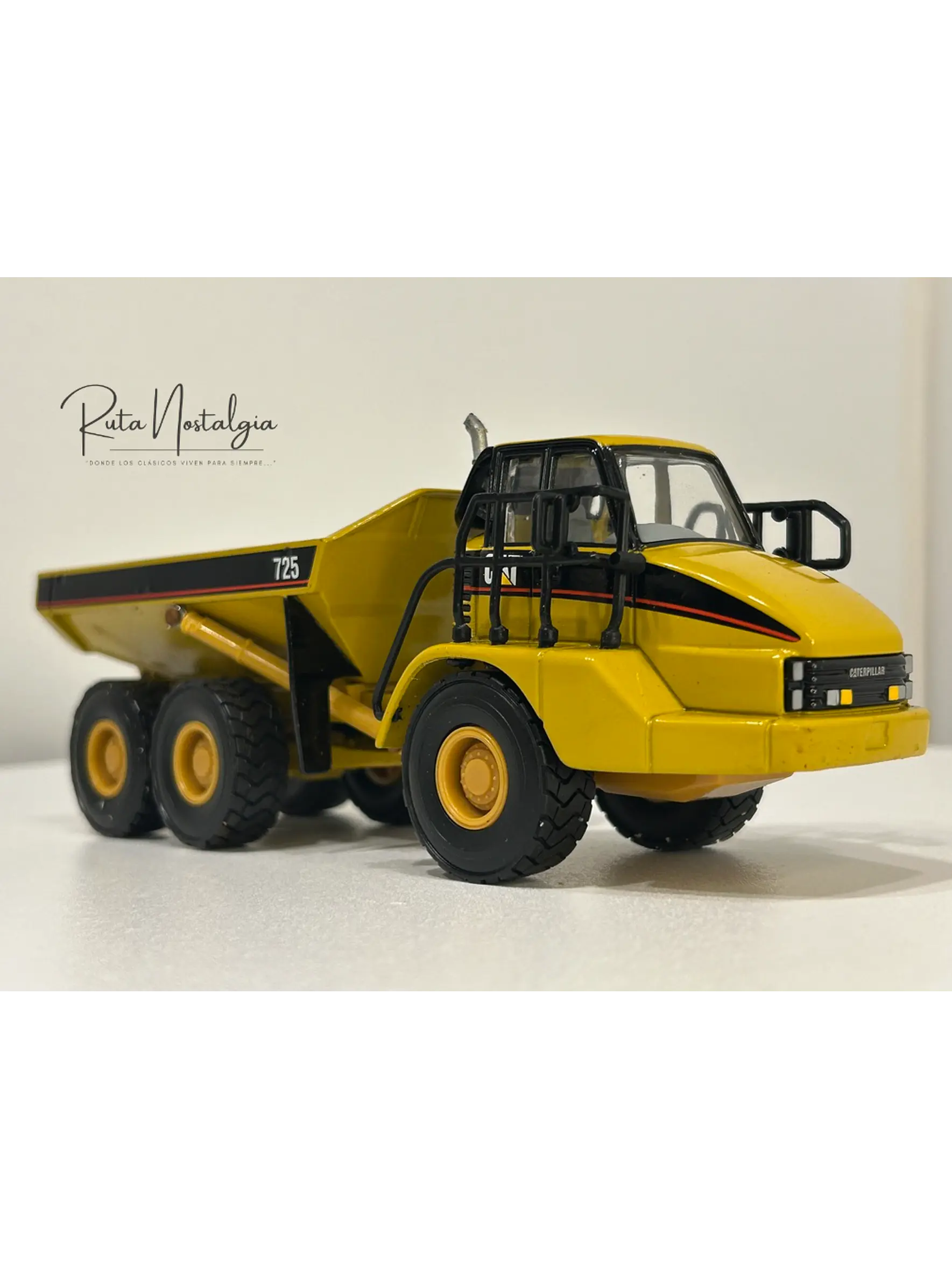 Camión Dumper Articulado CAT 725 – Norscot Escala 1:50 | Modelo a escala de maquinaria minera metálico 12
