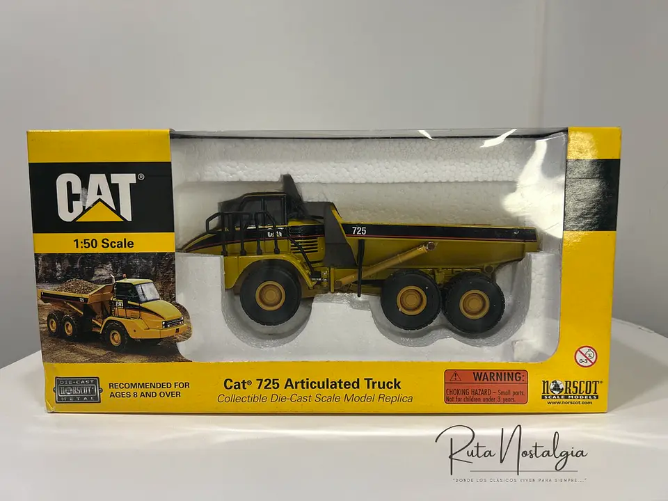 Equipo Minero Articulado CAT 725 | Norscot 1:50 13
