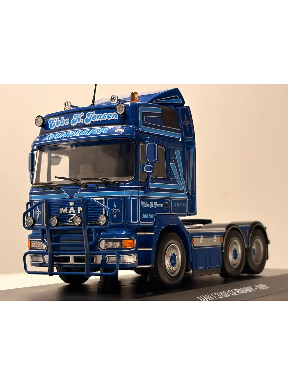 MAN F2000 1995 Hachette 1:43 – camión europeo. Colección Truck Tuning 2