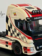 Iveco Stralis Hi-Way 2016 Abarth 1:43 Hachette – Camión tuning europeo de colección  - Miniatura 3