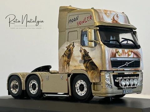 Volvo FH16 2003 “Moon Howler” 1:43 Hachette – Camión sueco colección tuning 