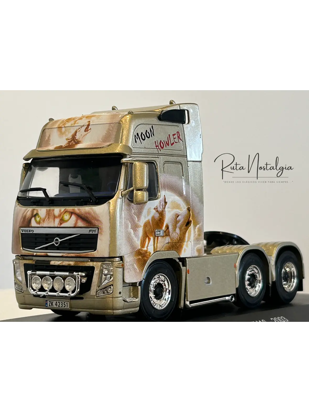 Volvo FH16 2003 “Moon Howler” 1:43 Hachette – Camión sueco colección tuning  3
