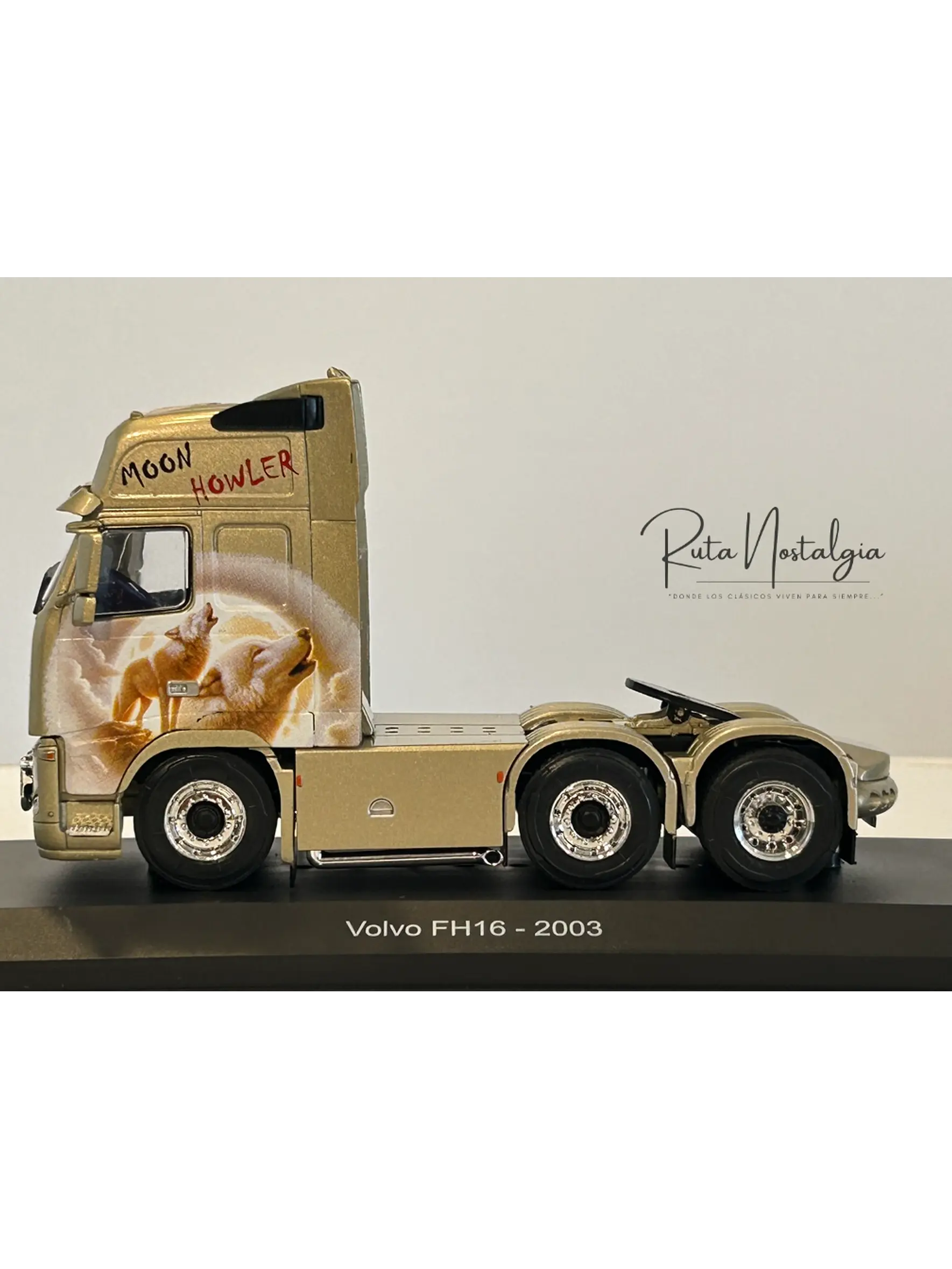 Volvo FH16 2003 “Moon Howler” 1:43 Hachette – Camión sueco colección tuning  4