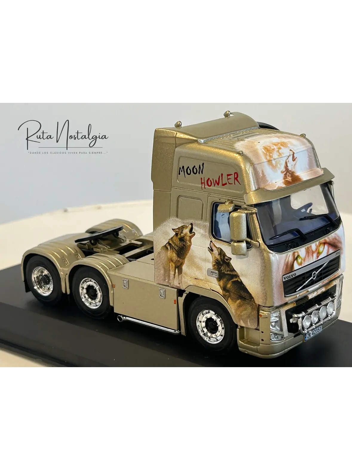 Volvo FH16 2003 “Moon Howler” 1:43 Hachette – Camión sueco colección tuning  8