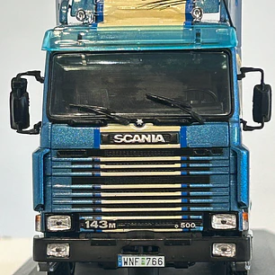 Scania 143M 500 “The Griffin” 1990 1:43 Hachette – Camión V8 sueco. Colección tuning