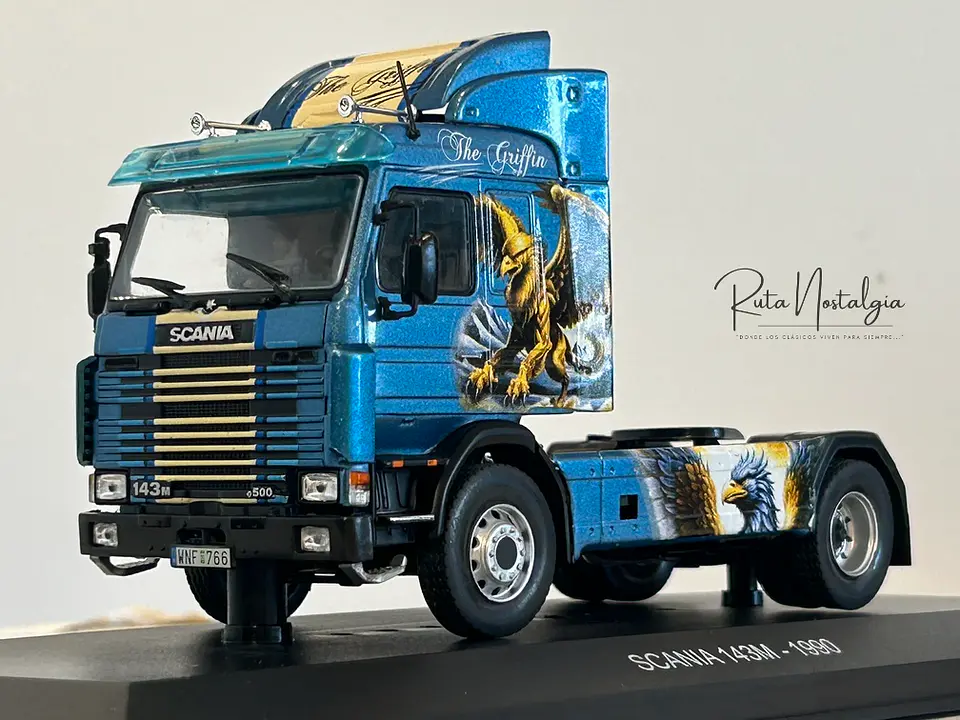 Camión Scania 143M “The Griffin” (1990) | IXO 1:43 3