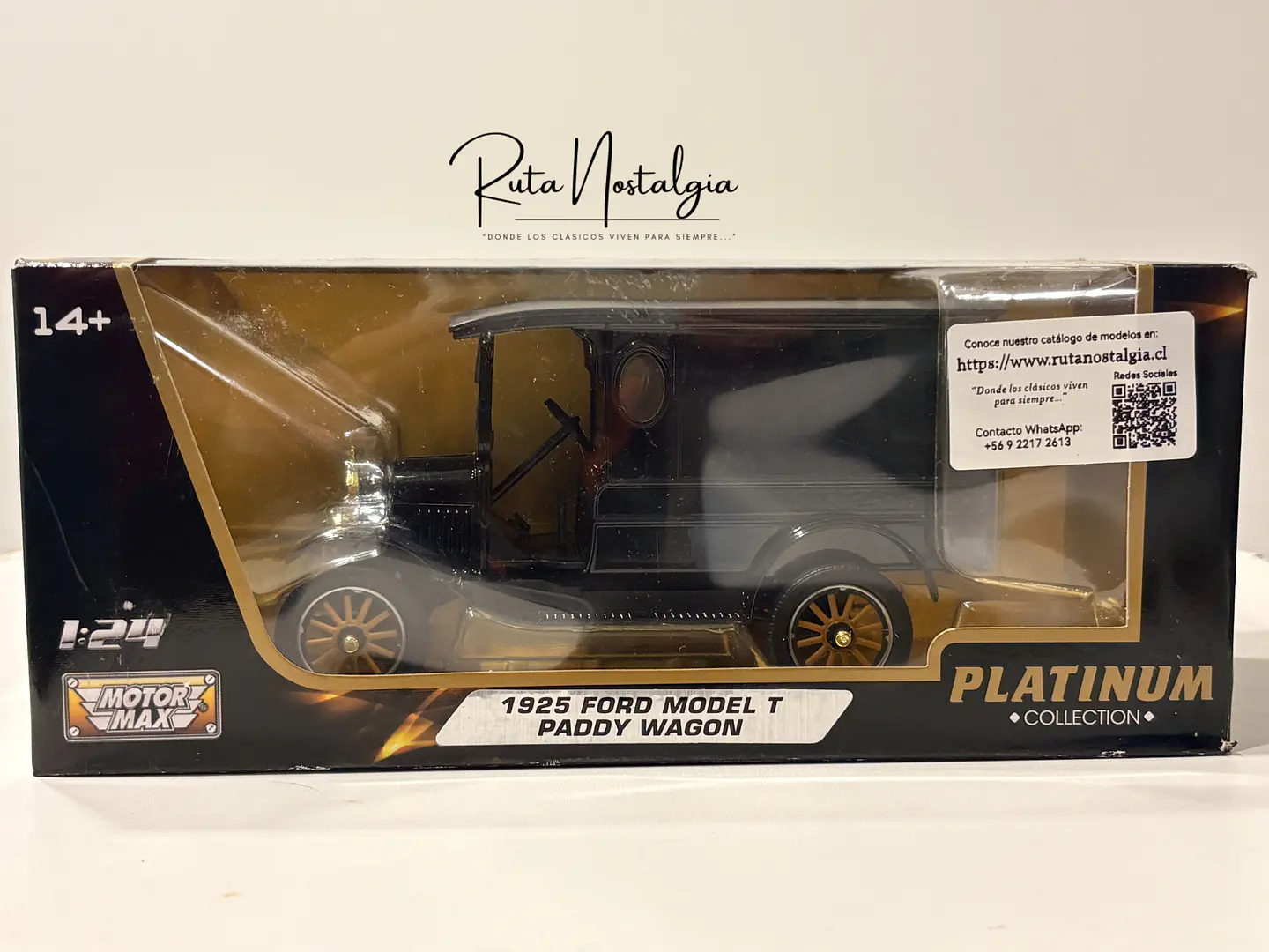 Auto Ford Model T Paddy Wagon (1925) | Motormax 1:24 11
