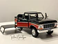 Ford Bronco Ranger XLT 1978 Motormax 1:24 Negro/Rojo | 4x4 Clásico Americano de Colección en Chile - Miniatura 3