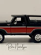 Ford Bronco Ranger XLT 1978 Motormax 1:24 Negro/Rojo | 4x4 Clásico Americano de Colección en Chile - thumbnail 7