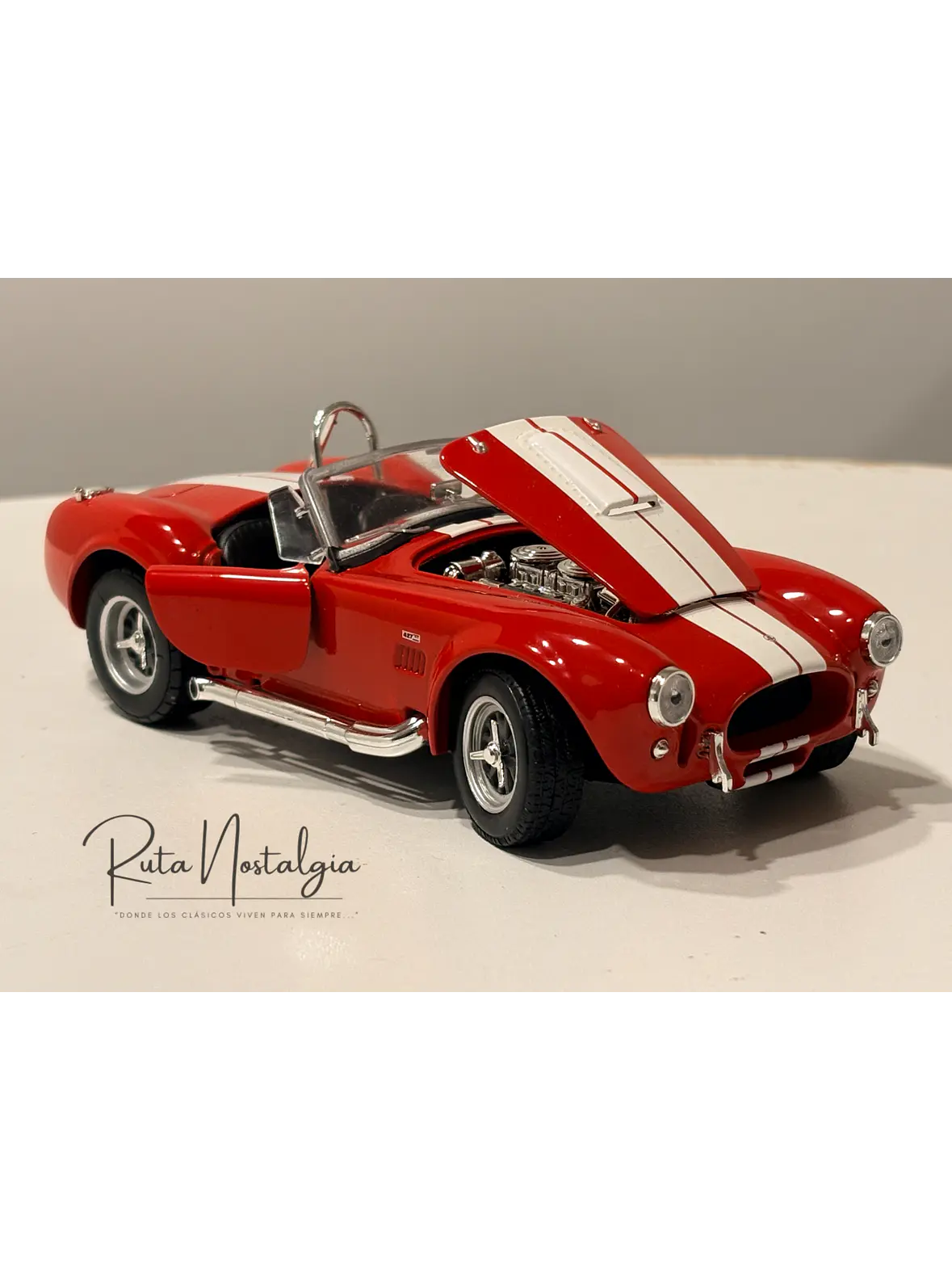 Shelby Cobra 427 S/C 1965 Welly 1:24 | Auto Deportivo Clásico de Colección en Chile 1