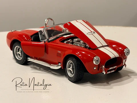 Shelby Cobra 427 S/C 1965 Welly 1:24 | Auto Deportivo Clásico de Colección en Chile