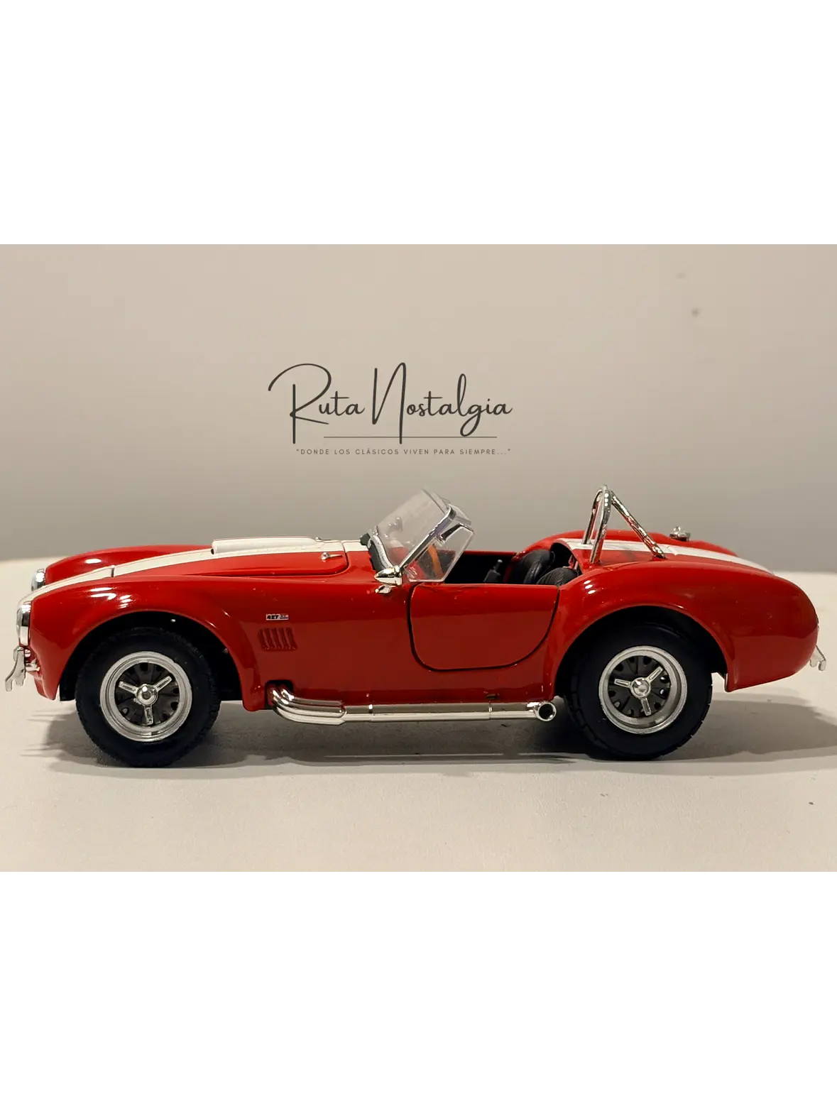 Shelby Cobra 427 S/C 1965 Welly 1:24 | Auto Deportivo Clásico de Colección en Chile 5