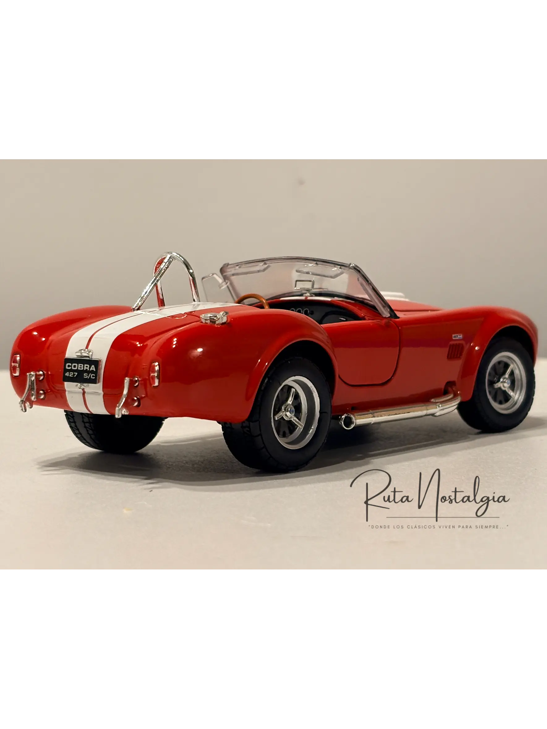 Shelby Cobra 427 S/C 1965 Welly 1:24 | Auto Deportivo Clásico de Colección en Chile 7