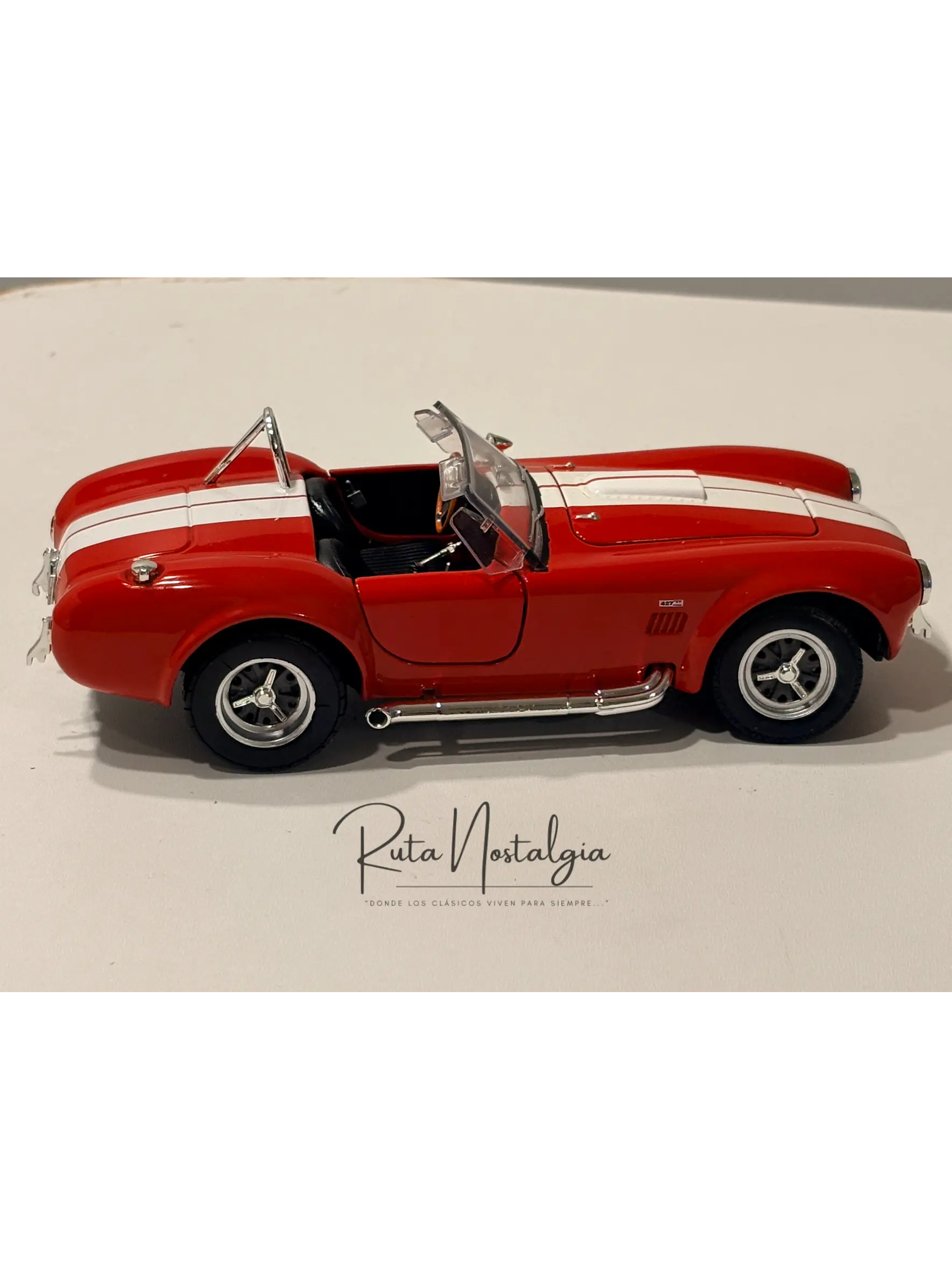 Shelby Cobra 427 S/C 1965 Welly 1:24 | Auto Deportivo Clásico de Colección en Chile 8