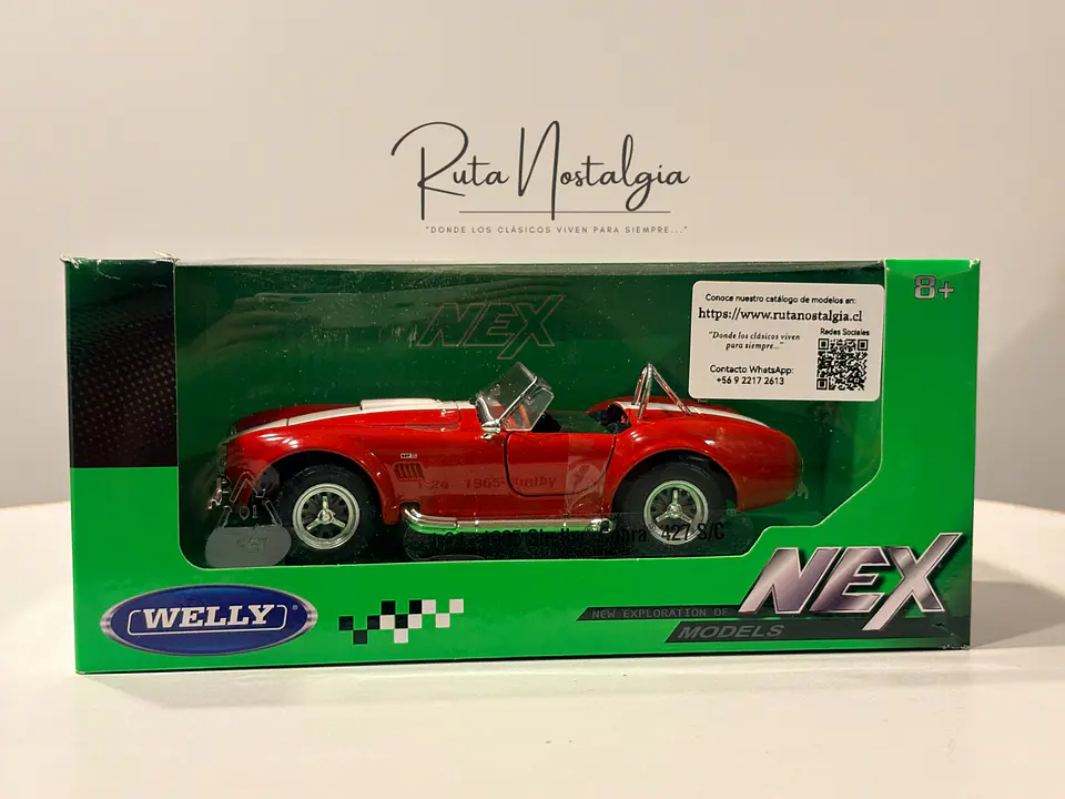 Auto Shelby Cobra 427 S/C (1965) | Welly 1:24 10