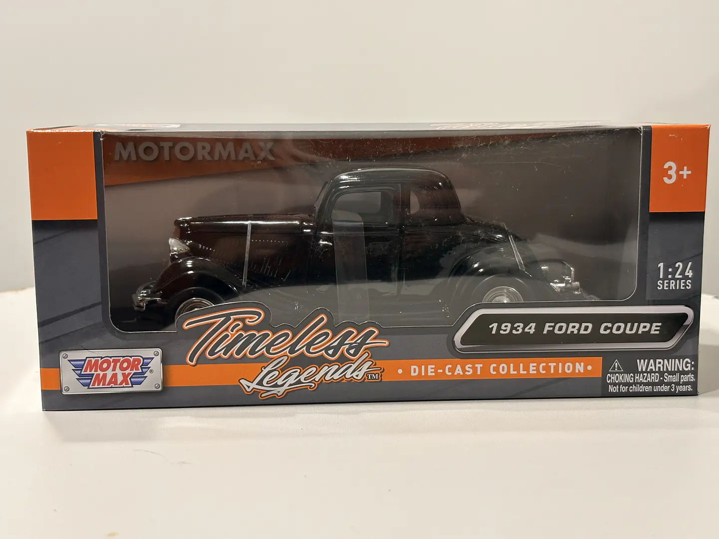 Auto Ford Coupe v8 (1934) | Motormax Escala 1:24 11