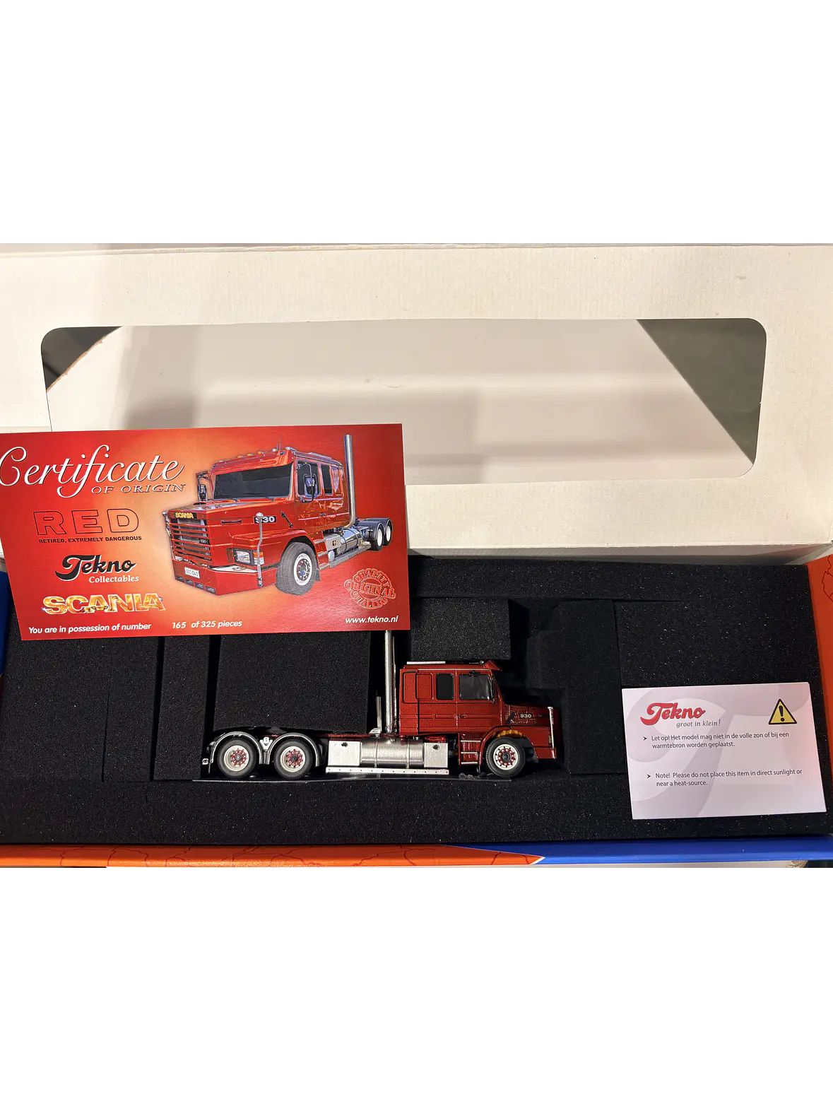 Scania 2 Series Torpedo Metallinkierratys V8 | Tekno 1:50 – Camión clásico europeo con doble cabina 9