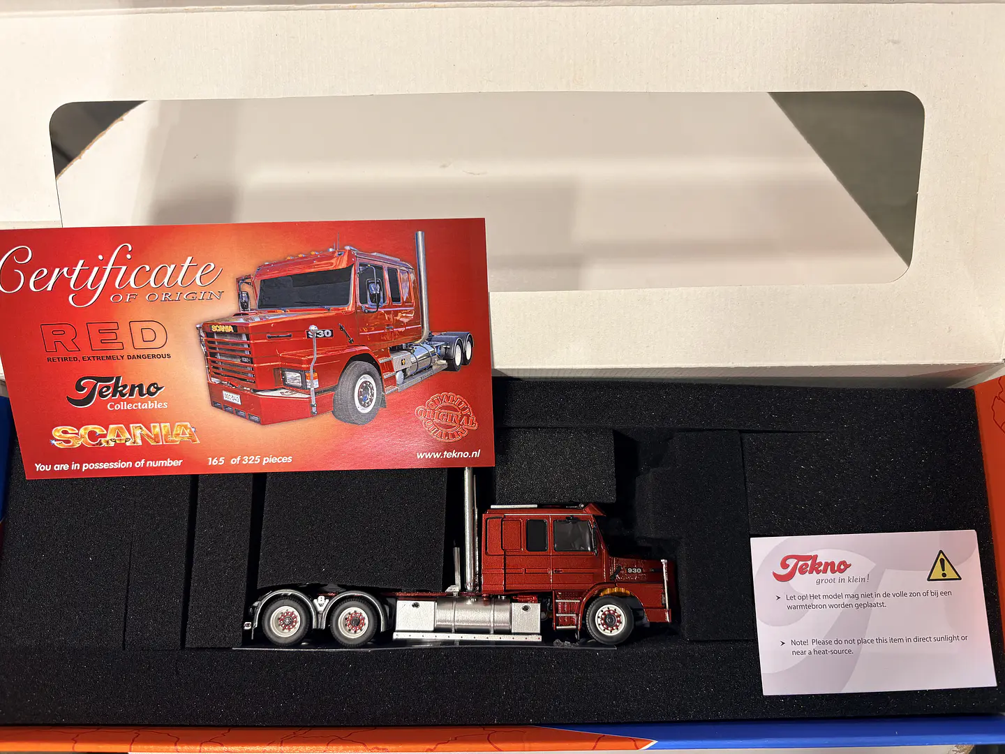 Camión Scania 2 Series Torpedo | Tekno Escala 1:50 9