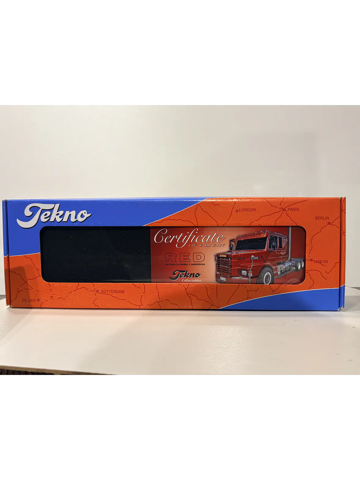 Scania 2 Series Torpedo Metallinkierratys V8 | Tekno 1:50 – Camión clásico europeo con doble cabina 10