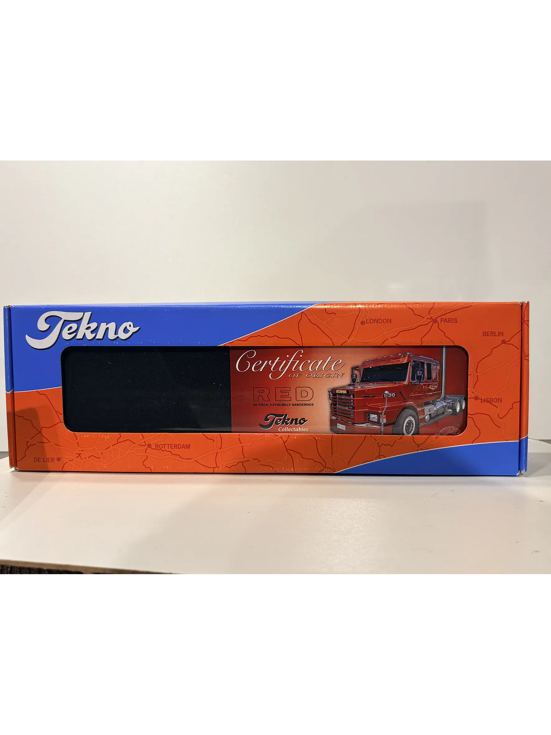 Scania 2 Series Torpedo Metallinkierratys V8 | Tekno 1:50 – Camión clásico europeo con doble cabina 10