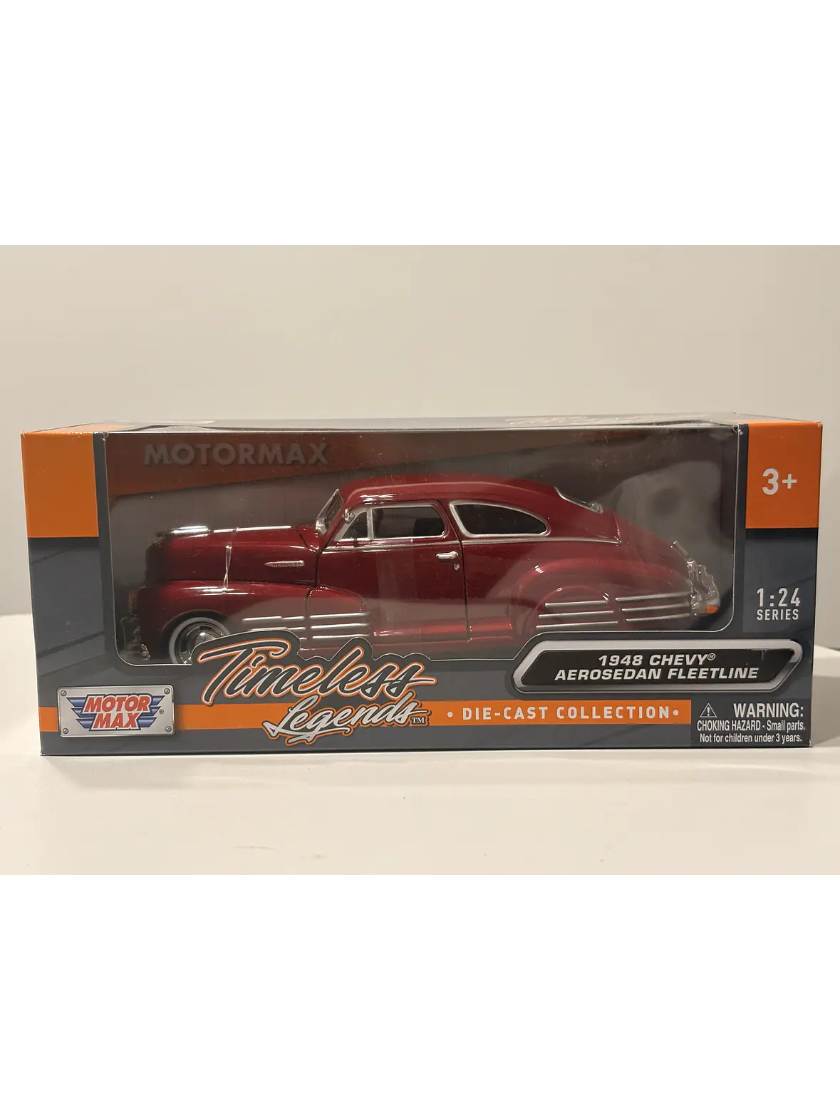 Motormax 1:24 Chevrolet Aerosedan Fleetline 1948  – Clásico americano de posguerra para coleccionistas exigentes 12
