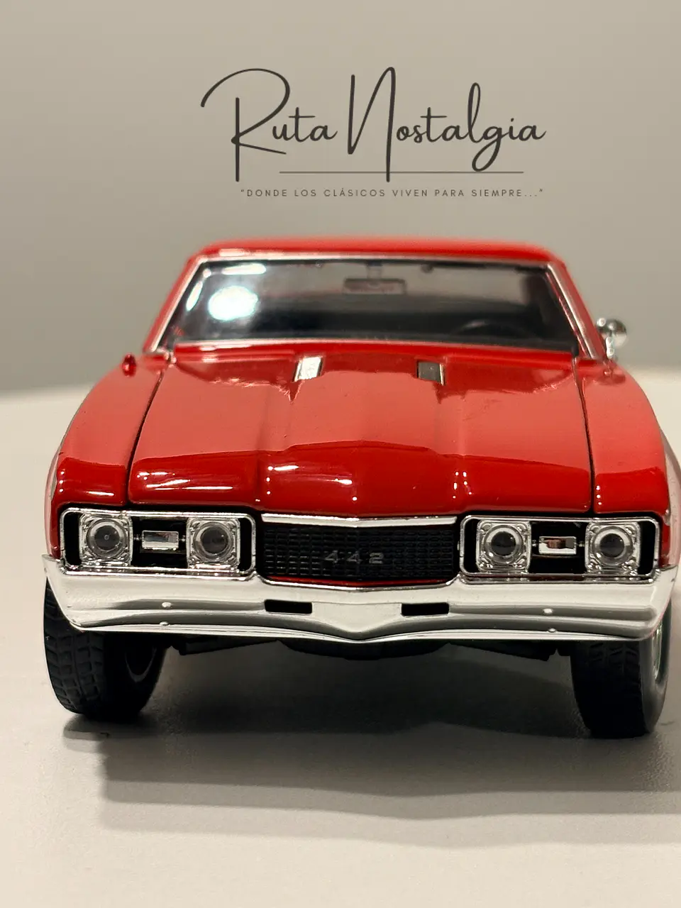 Auto Oldsmobile 442 (1968) | Welly Escala 1:24 3