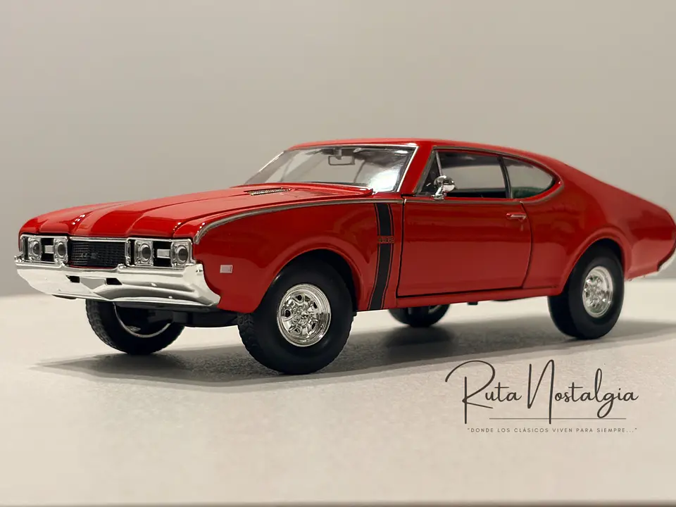 Auto Oldsmobile 442 (1968) | Welly Escala 1:24 4