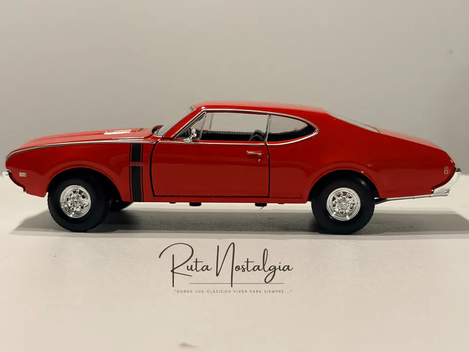Auto Oldsmobile 442 (1968) | Welly Escala 1:24 5