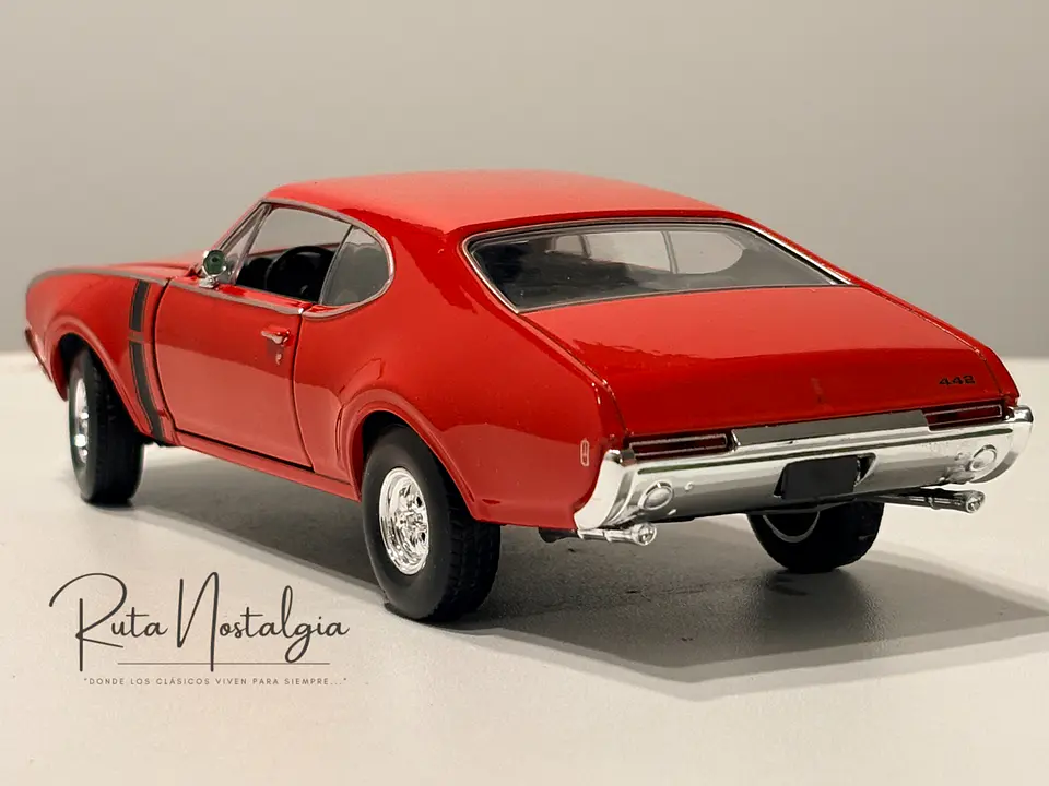Auto Oldsmobile 442 (1968) | Welly Escala 1:24 6
