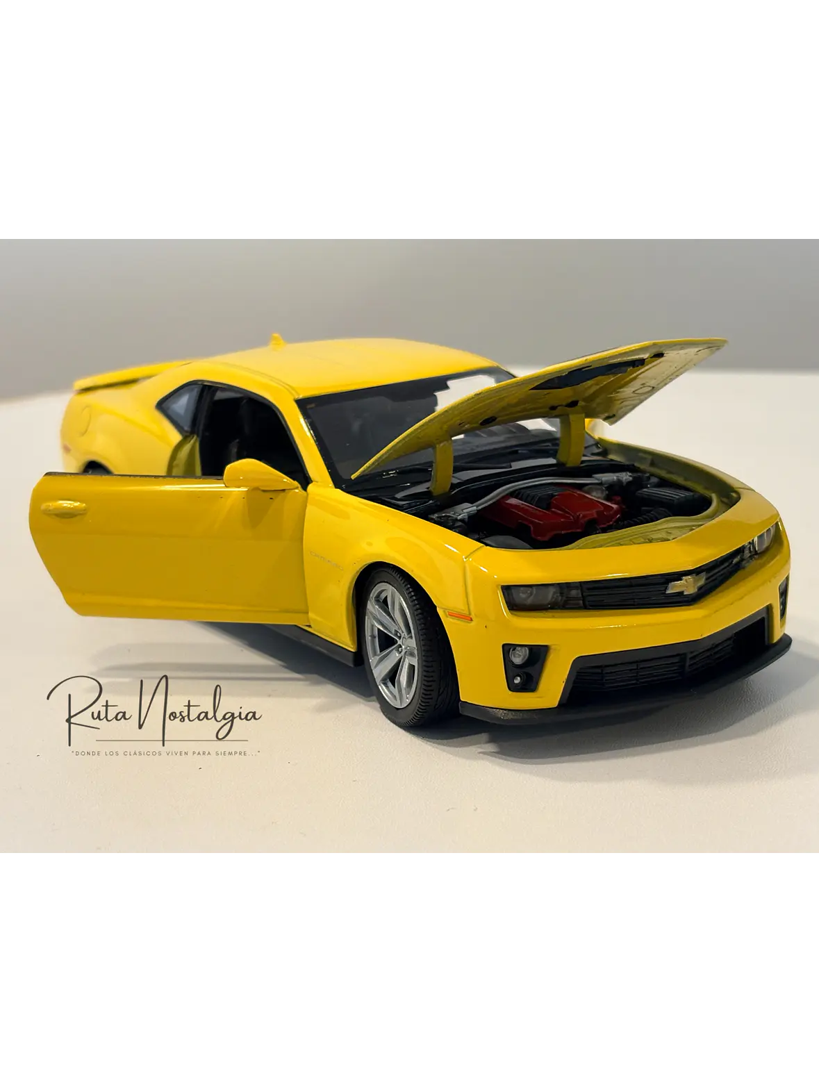 Chevrolet Camaro ZL1 - 2012  |  Welly  1:24 | Auto deportivo 1