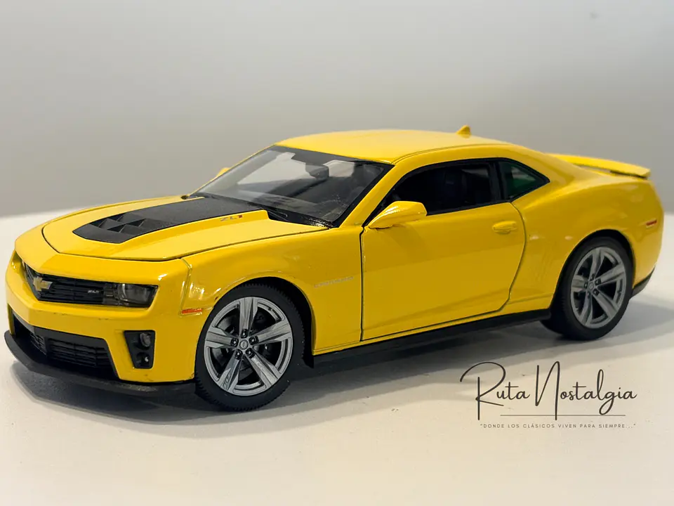 Auto Camaro ZL1 2012 Welly NEX 1:24 Coleccionable 5