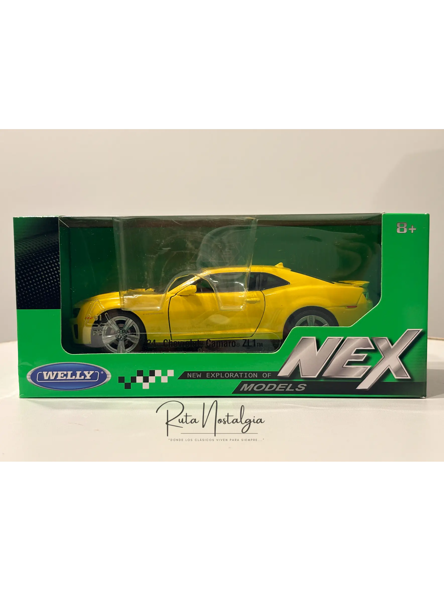 Chevrolet Camaro ZL1 - 2012  |  Welly  1:24 | Auto deportivo 11