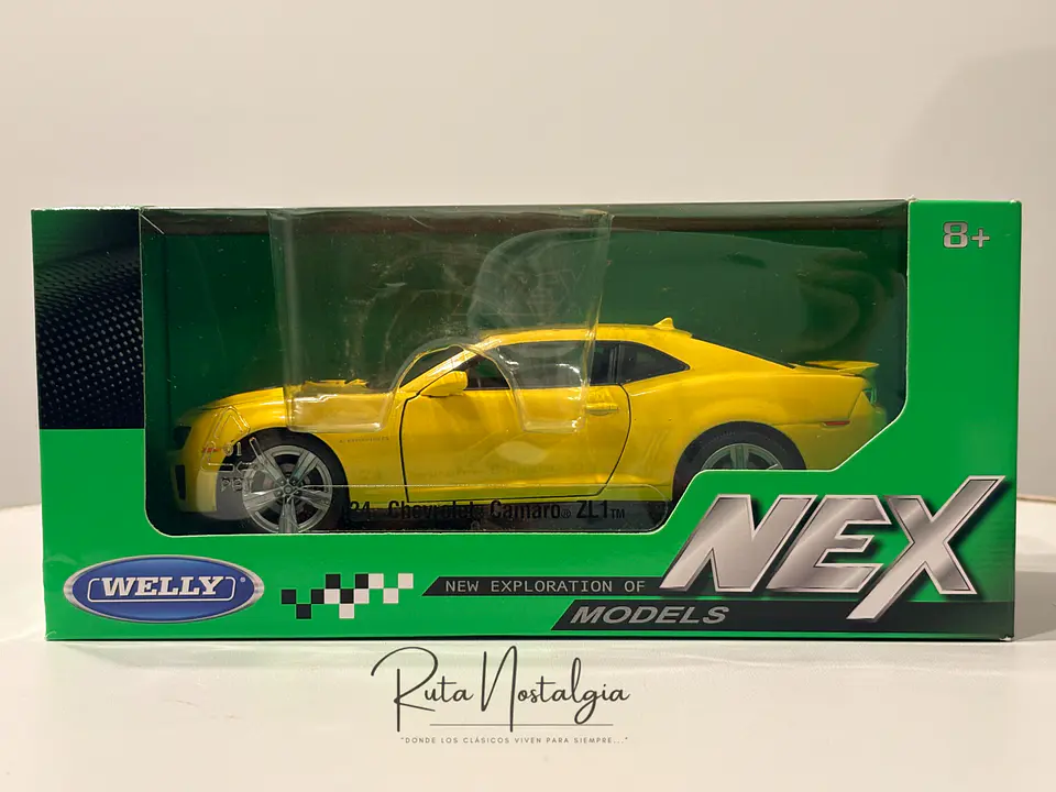Auto Camaro ZL1 2012 Welly NEX 1:24 Coleccionable 11