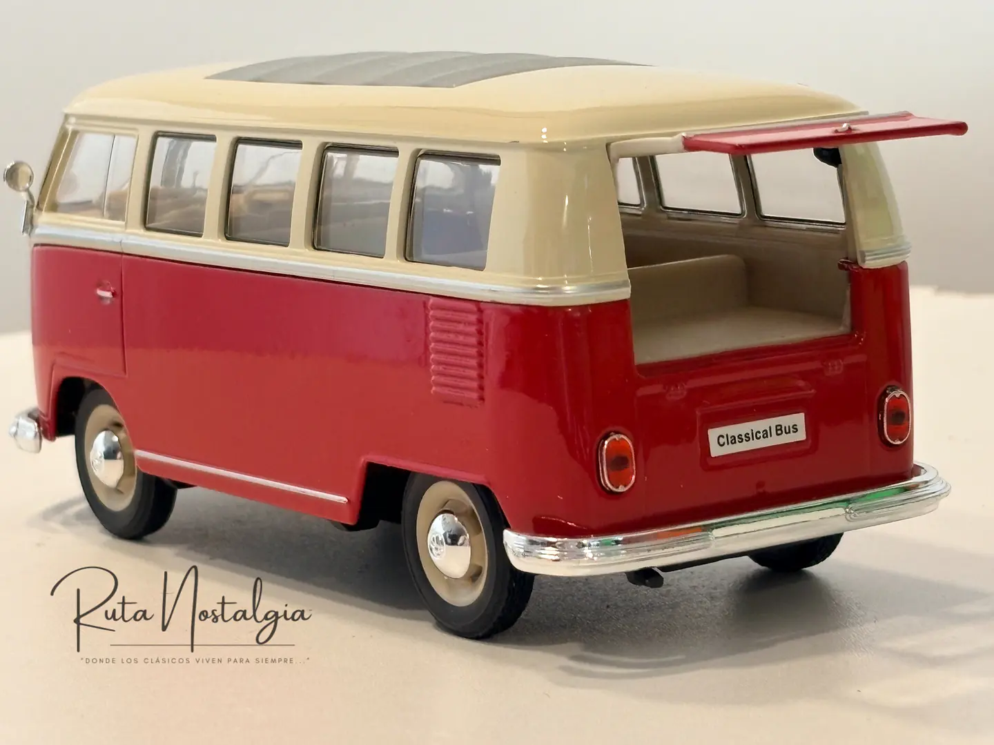 Bus VW T1 Bus 1963 | Welly 1:24 Coleccionable 5