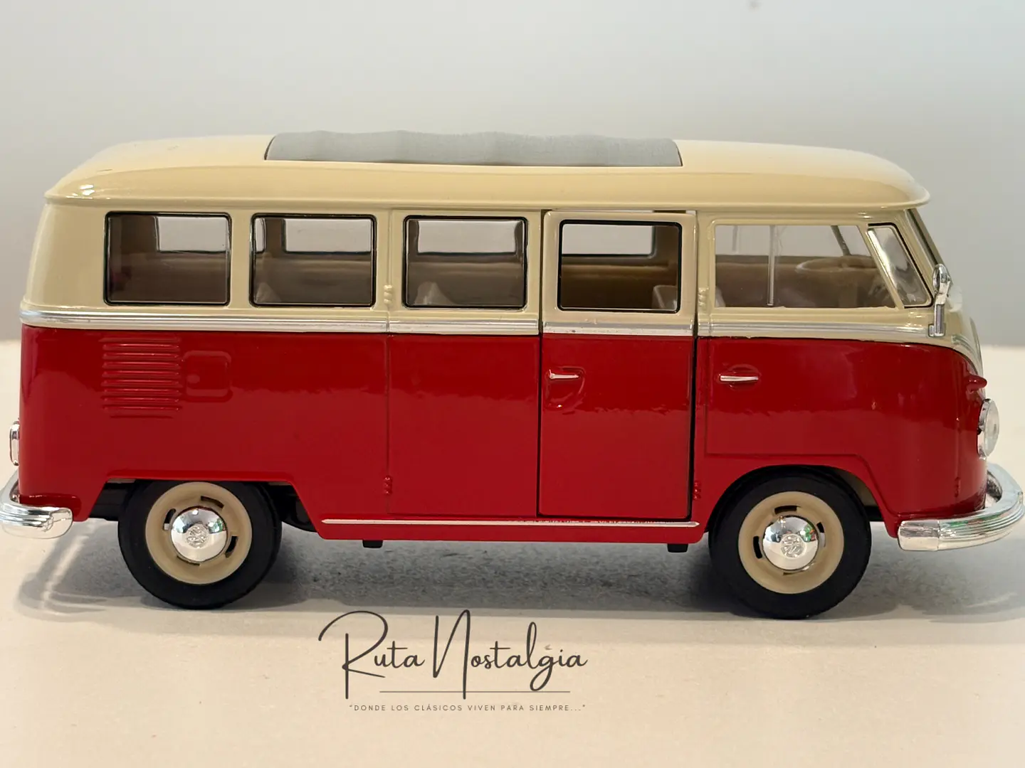 Bus VW T1 Bus 1963 | Welly 1:24 Coleccionable 7