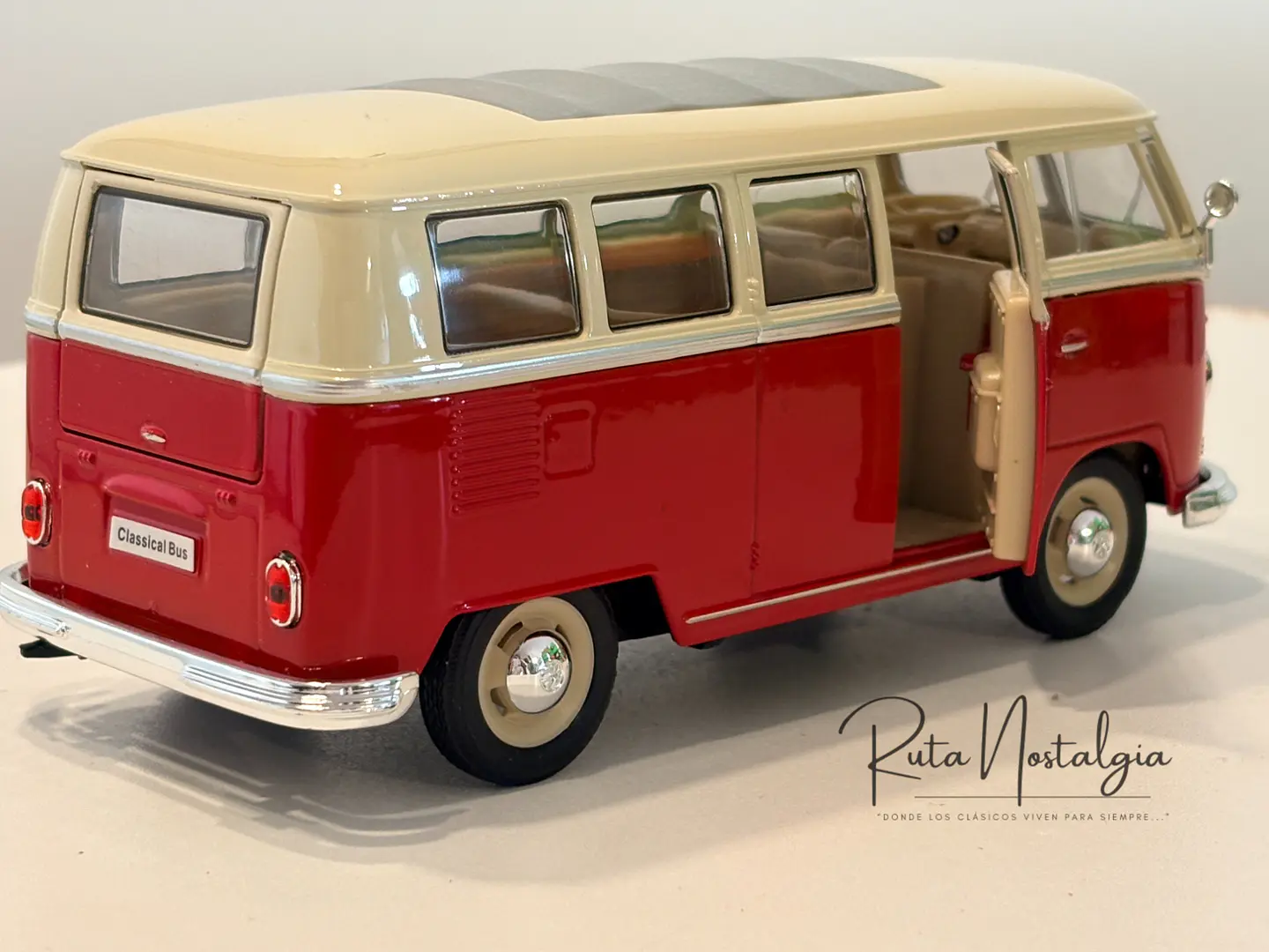 Bus VW T1 Bus 1963 | Welly 1:24 Coleccionable 6