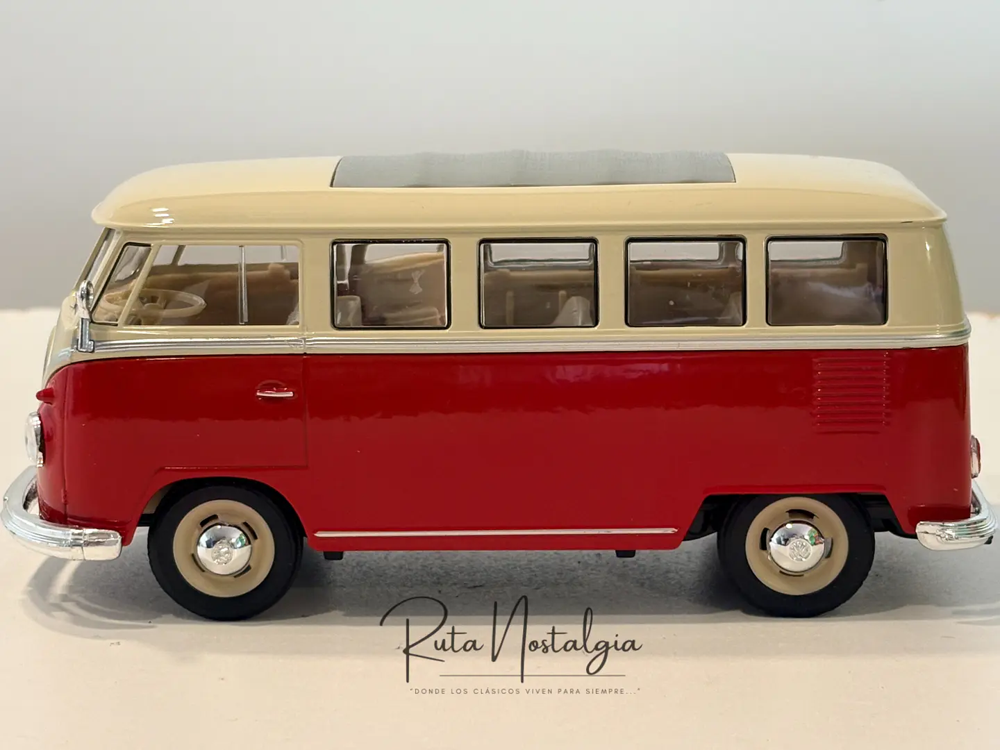 Bus VW T1 Bus 1963 | Welly 1:24 Coleccionable 4