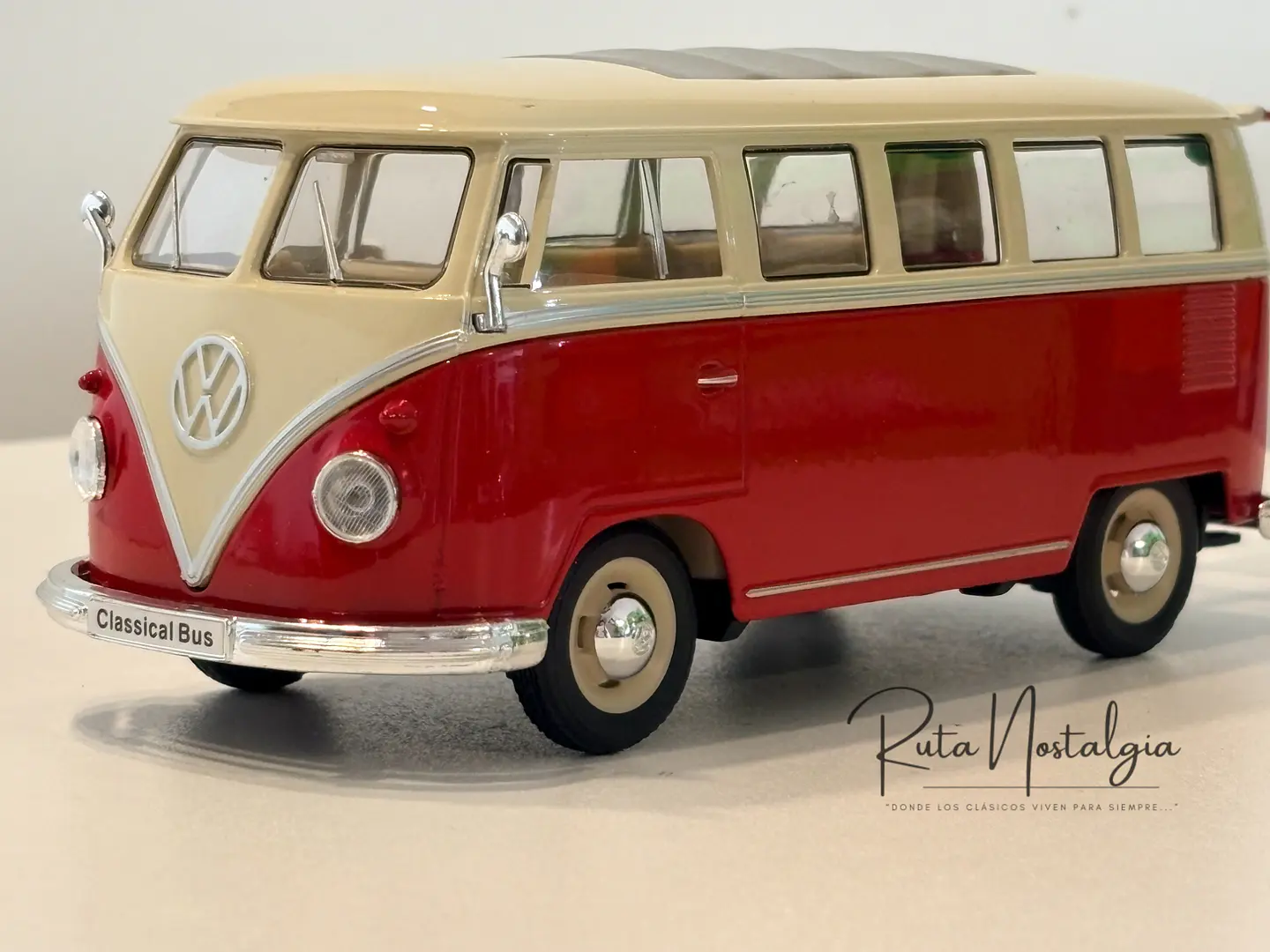 Bus VW T1 Bus 1963 | Welly 1:24 Coleccionable 3