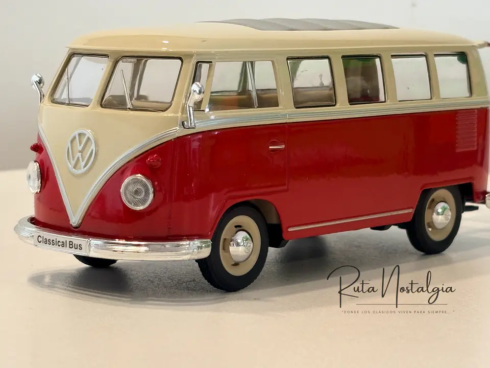 Bus VW T1 Bus 1963 | Welly 1:24 Coleccionable 3