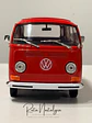 Furgón a escala Volkswagen Kombi T2 Bus 1972 | 1:24 Welly – Microbús nostálgico de colección - Miniatura 4
