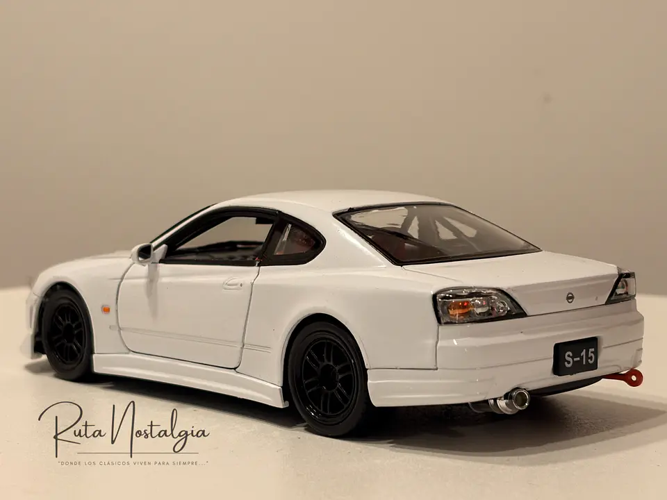 Auto Nissan Silvia S15 Welly NEX 1:24 Coleccionable 6